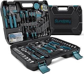 Sundpey Home Tool Kit 281-PCs - Protable Complete Basic Repair General Hand Tool Sets for Men Women - Full Tool Set - HD Photos